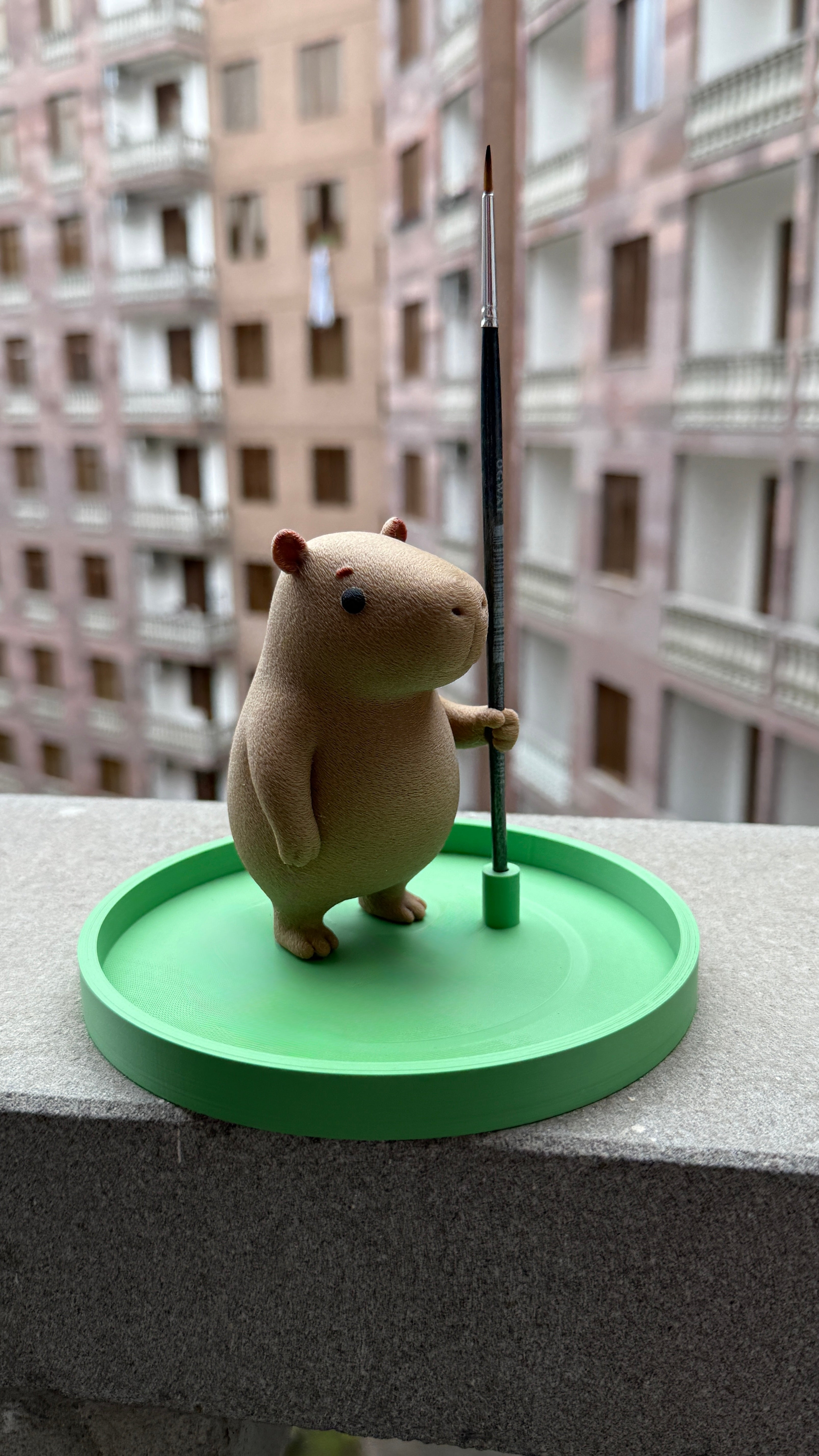 Capybara statue